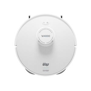 Robô Aspirador de Pó , WAP W4000 , 3 em 1 , Aspira , Passa Pano e Varre , Sensor Antiqueda , Base de Recarga Automática , Branco