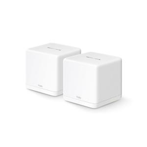 Sistema Mesh Mercusys Halo H60X , Wi-Fi 6 AX1500 , 2 unidades , branco