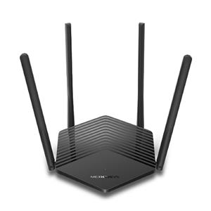 Roteador Mercusys Wireless MR60X , Dual Band , AX1500 , Wi-Fi 6 , EasyMesh , Gigabit , Preto