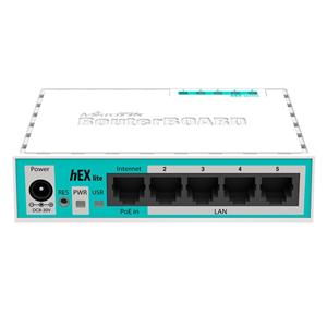 Roteador MIKROTIK RB750R2 Branco