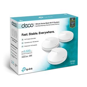 Roteador TP-Link Mesh Deco M5 AC1300 Gigabit 3 Peças
