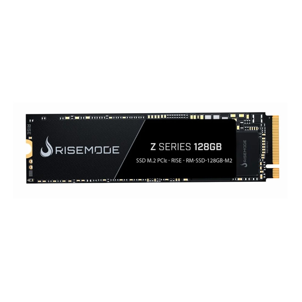 SSD M.2 NVMe Rise Mode Z Series , 128GB , PCIe 3.0 x4 , Leitura 1800MB/s , Gravação 800MB/s