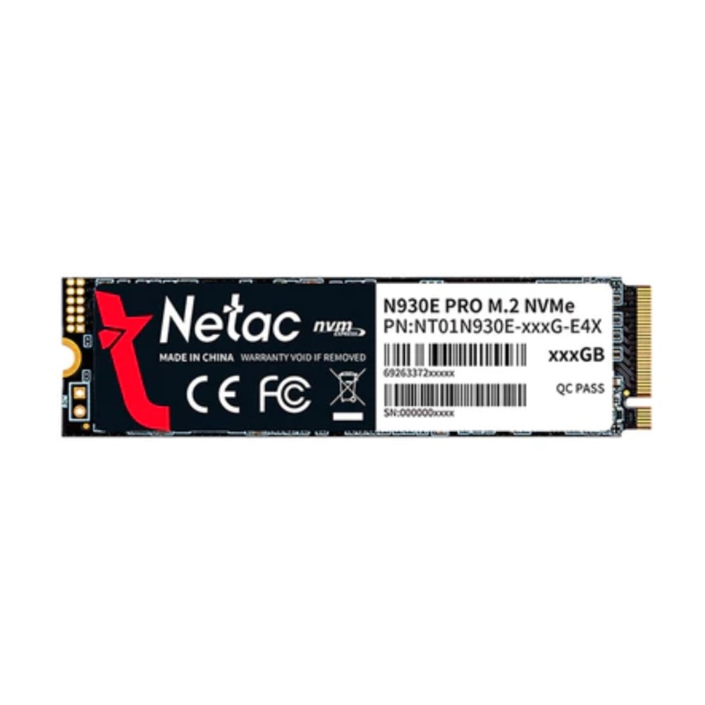 SSD Netac 1TB , PCIe 3.0 x4 , M.2 2280 , NVMe , N930E PRO