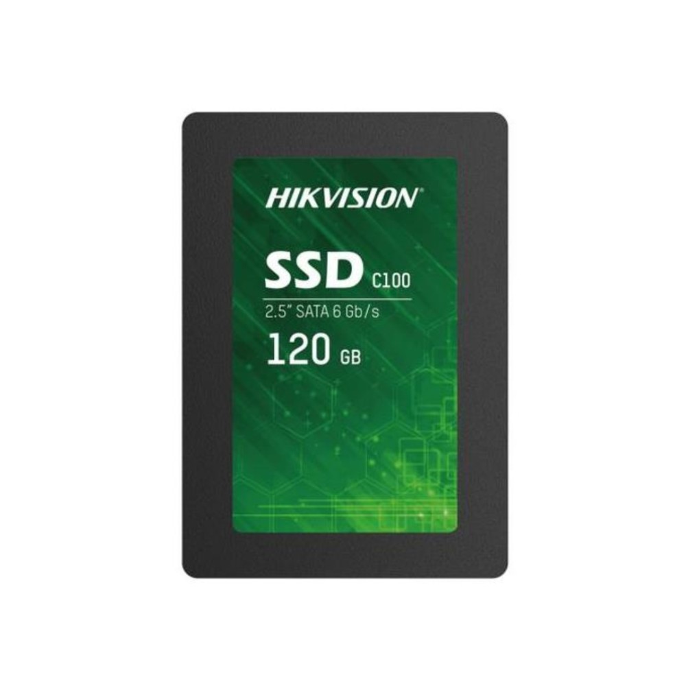SSD Hikvision C100 , 120GB , Sata III , Leitura 550MB/s e Gravação 420MB/s