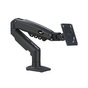 Suporte articulado para monitor , ELG , F80N , 17 "a 35" , pistão a gás , retrátil e ajustável , preto