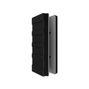 Suporte Fechadura AGL , Eletroíma , Porta de Vidro , Preto
