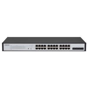 Switch Intelbras SG 2404 PoE L2+ Gerenciável 24P
 