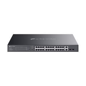 Switch Gerenciável TP-Link Omada ES228GMP , 28 Portas Gigabit , 24 Portas PoE+ , Preto