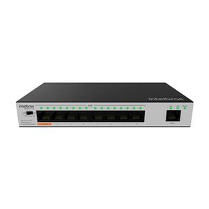 switch 9 portas SF900 Hi poe fast ethernet Intelbras
