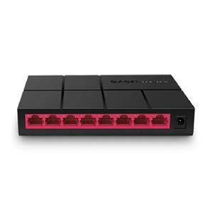 Switch Mercusys MS108G , 8 Portas Gigabit RJ45 , 10/100/1000 Mbps , Plug and Play , Não Gerenciável , Desktop , LiteWave
