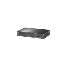 Switch TP-Link TL-SF1009P , 65W , 8 Portas PoE+ , 9 Portas Fast , 10/100 Mbps , Preto