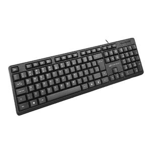 Teclado C3Tech KB-14BK , USB , ABNT2 , Preto