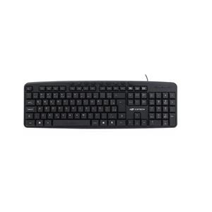 Teclado C3Tech KB-M40BK Multimídia , ABNT2 , USB , Preto