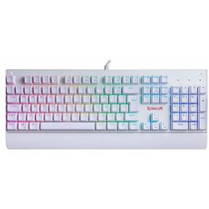 Teclado Mecânico Gamer Redragon Kala Lunar , RGB , Switch Black , ABNT2 , USB , Branco