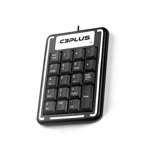 Teclado Numérico C3Plus KN-11BK , USB , Preto