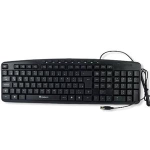 Teclado Valianty KM-204 Multimídia, ABNT2, USB, Preto