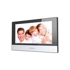 Tela p/ Vídeo Porteiro Hikvision DS-KH6320-WTE1 IP Touch 7"