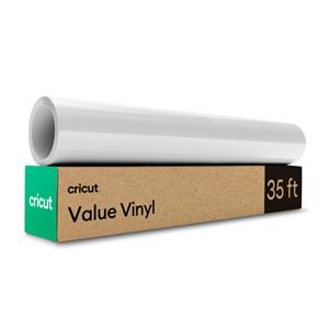 Cricut Value Vinil Permanente , Branco (30,5 cm x 10,6 m)