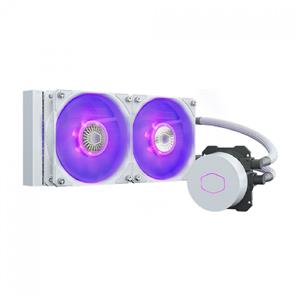 Water Cooler Cooler Master Masterliquid ML240L V2 , RGB , 240mm , Intel e AMD , Branco