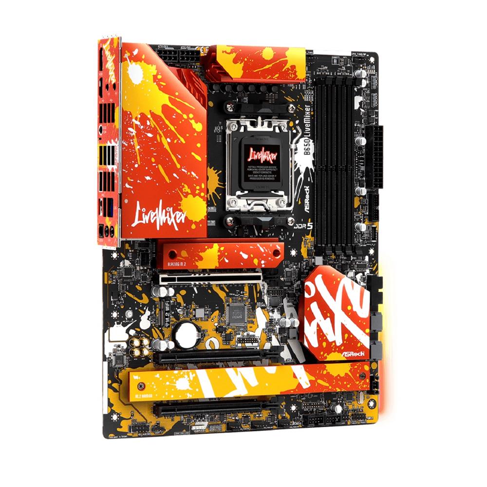 Placa Mãe ASRock B650 LiveMixer, Chipset B650, AMD - COMPRAGAMER