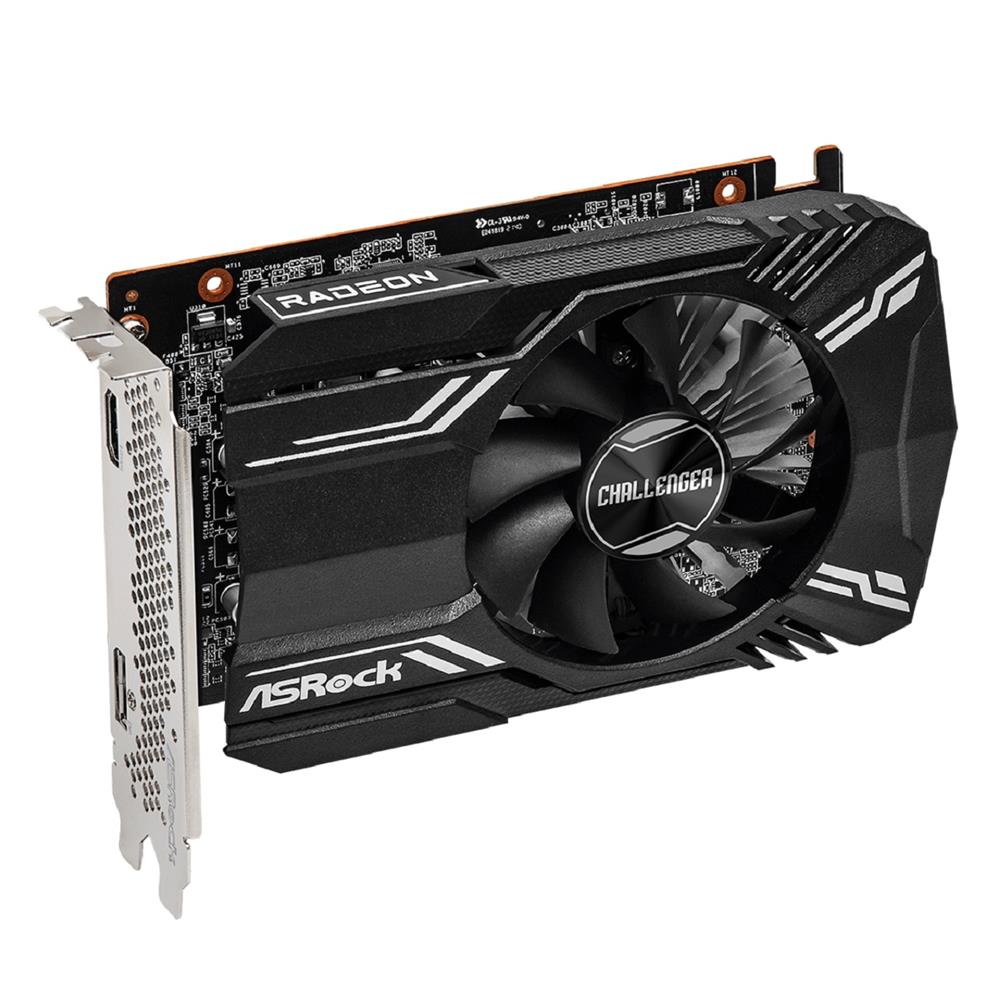 Placa de Vídeo ASRock Radeon RX 6400 Challenger ITX, 4GB, GDDR6, 64-Bit, Preto