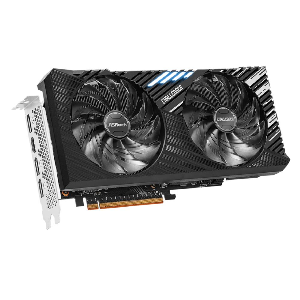 Placa de Vídeo ASRock ARC A770 Challenger OC, 16GB, GDDR6, 256-Bit, Preto
