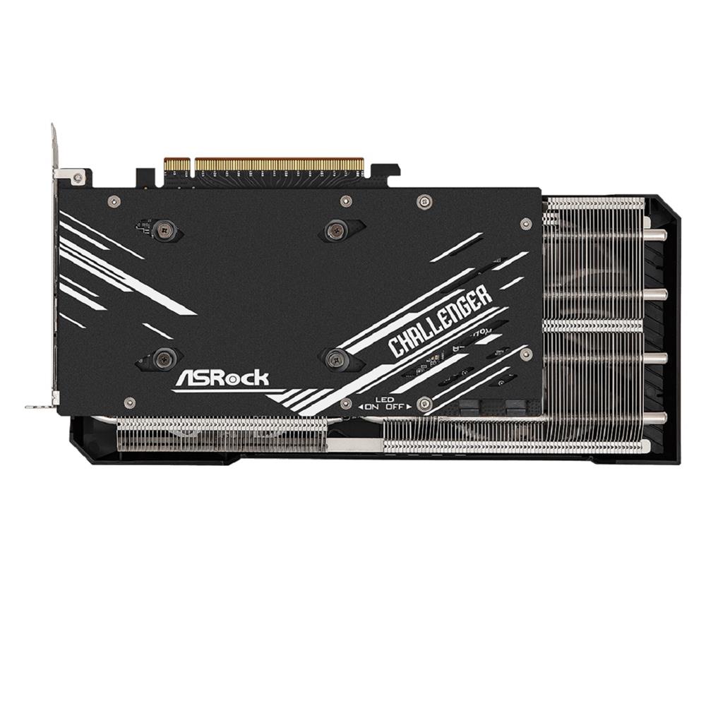 Placa de Vídeo ASRock ARC A770 Challenger OC, 16GB, GDDR6, 256-Bit, Preto
