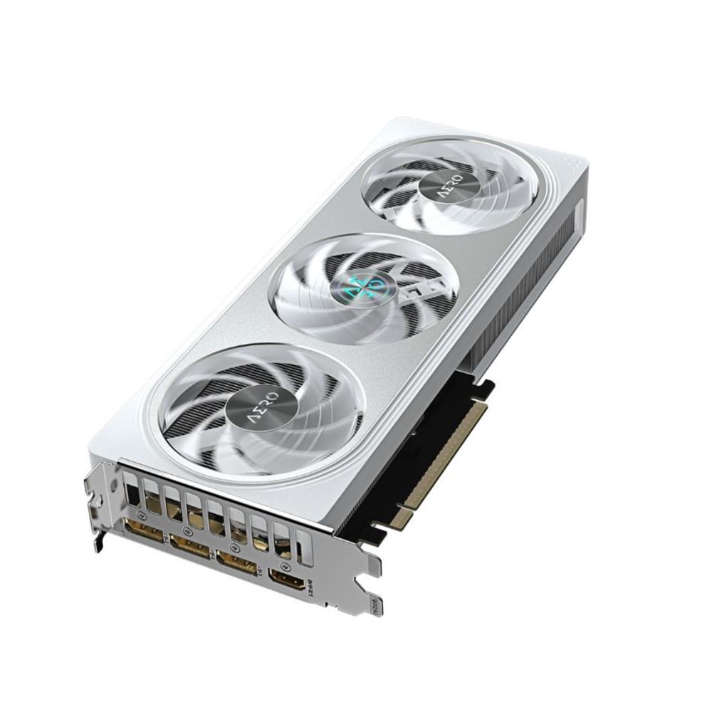 Placa de Vídeo Gigabyte GeForce RTX 5060 AERO OC, 8GB, GDDR7, 128bit, Branco