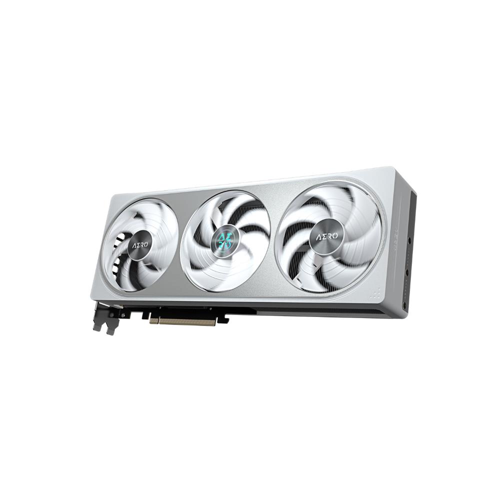 Placa de Vídeo Gigabyte GeForce RTX5070 Aero OC, 12GB, 192-Bits, GDDR7, Ray Tracing, DLSS, HDMI, Displayport, Branco