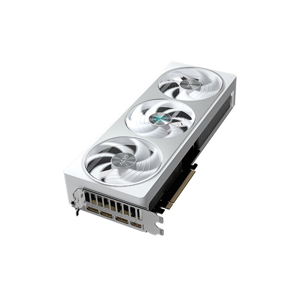 Placa de Vídeo Gigabyte GeForce RTX5070 Aero OC, 12GB, 192-Bits, GDDR7, Ray Tracing, DLSS, HDMI, Displayport, Branco