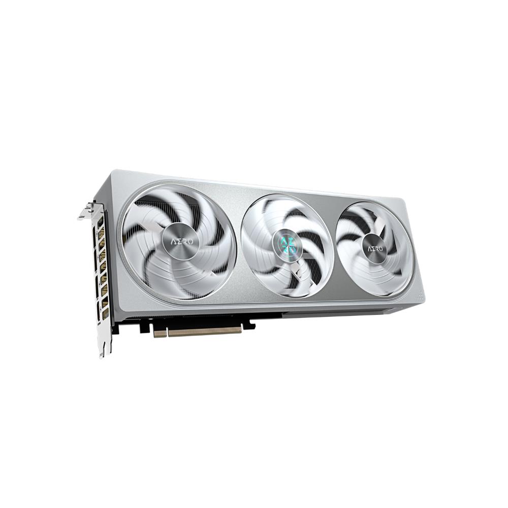 Placa de Vídeo Gigabyte GeForce RTX5070 Aero OC, 12GB, 192-Bits, GDDR7, Ray Tracing, DLSS, HDMI, Displayport, Branco