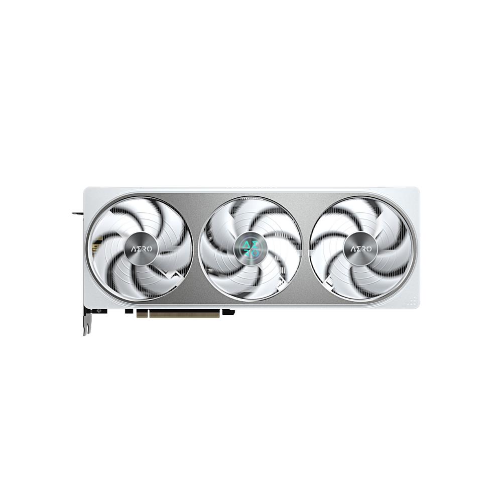 Placa de Vídeo Gigabyte GeForce RTX5070 Aero OC, 12GB, 192-Bits, GDDR7, Ray Tracing, DLSS, HDMI, Displayport, Branco