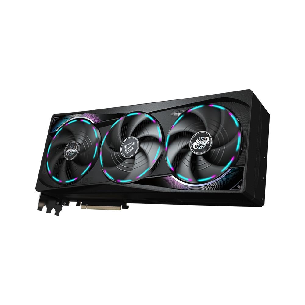 Placa de Vídeo Gigabyte GeForce RTX5090 Master, 32GB, 512-Bits, GDDR7, Ray Tracing, DLSS, HDMI, Displayport, RGB