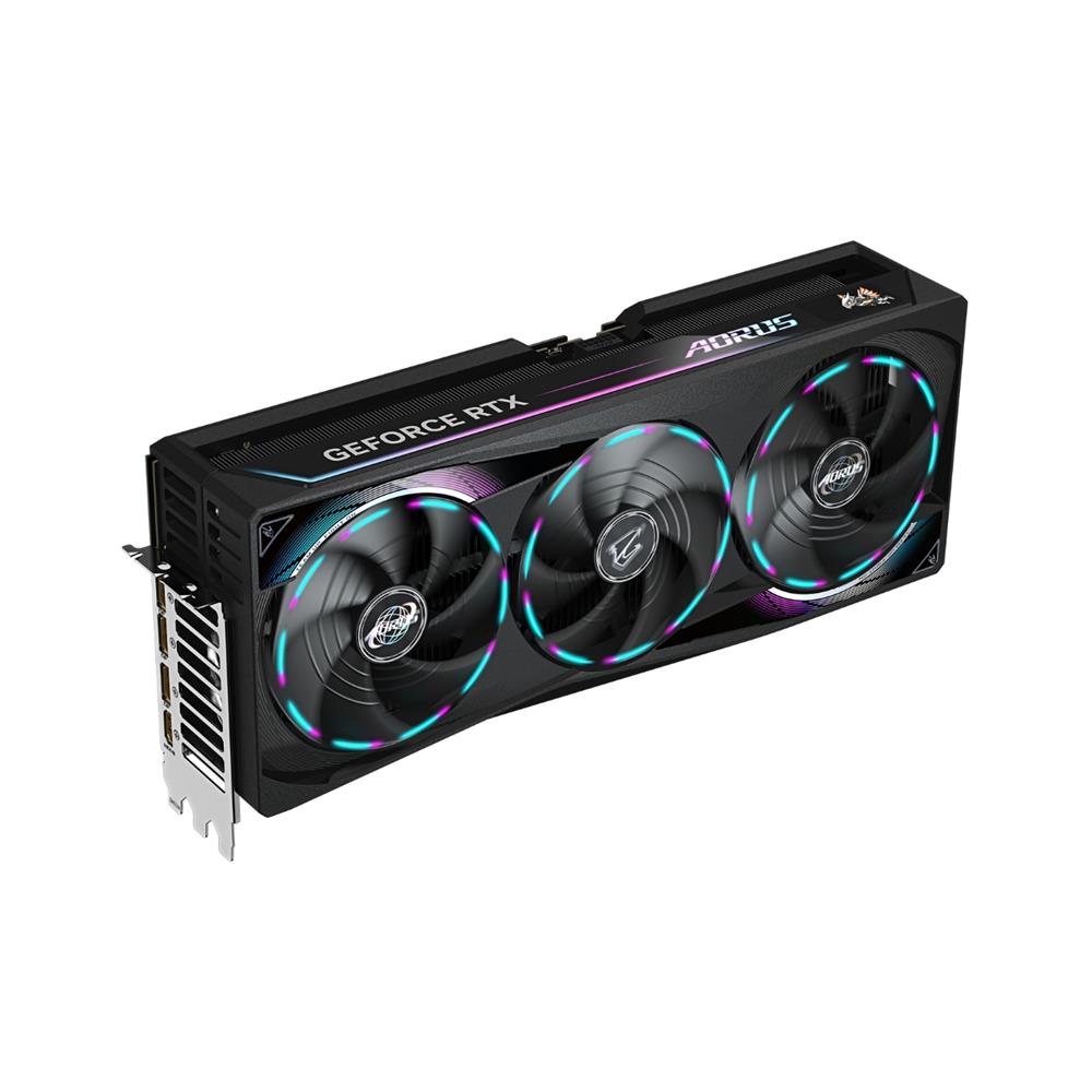 Placa de Vídeo Gigabyte GeForce RTX5090 Master, 32GB, 512-Bits, GDDR7, Ray Tracing, DLSS, HDMI, Displayport, RGB