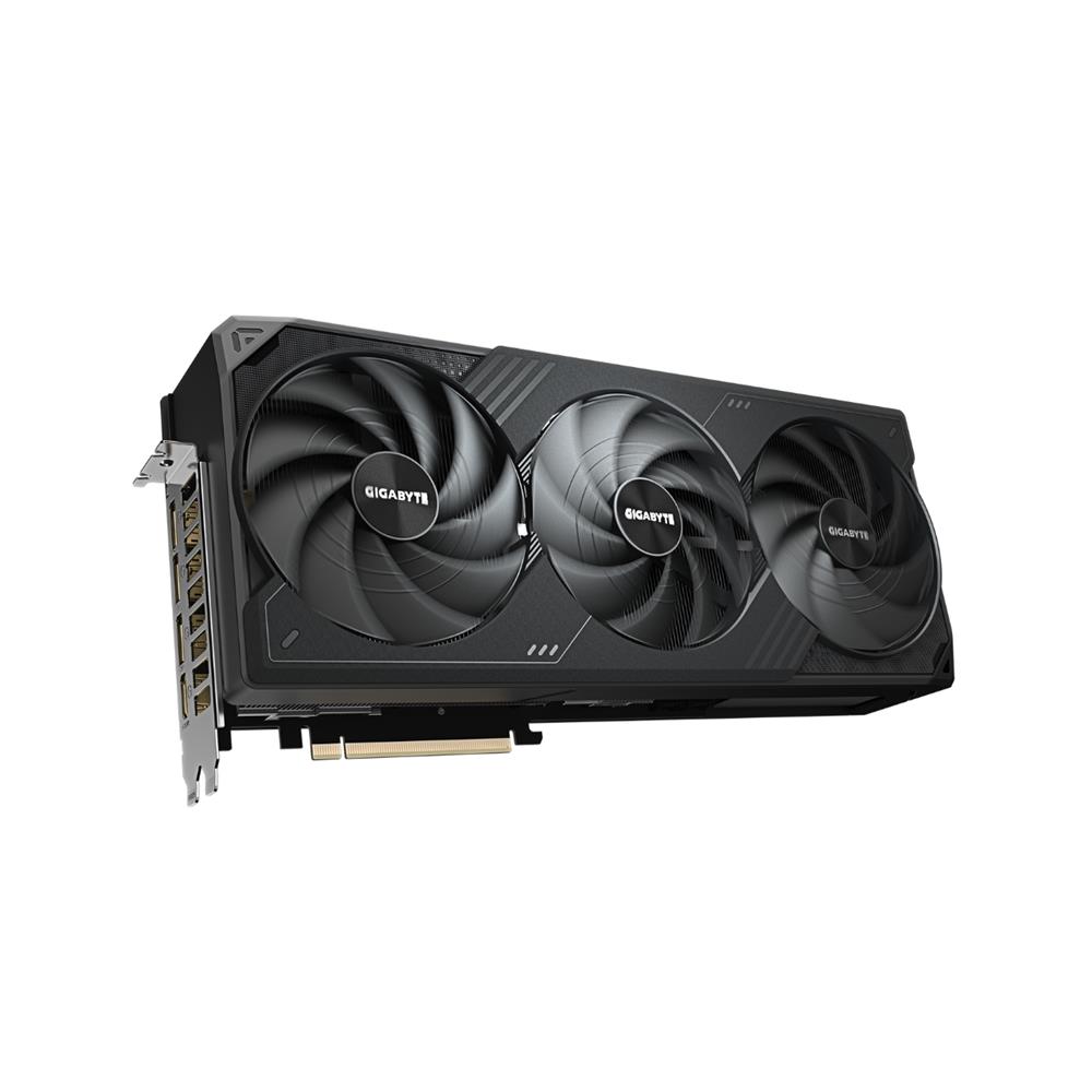 Placa de Vídeo Gigabyte GeForce RTX5090 WindForce OC, 32GB, 512-Bits, GDDR7, Ray Tracing, DLSS, HDMI, Displayport,Preto