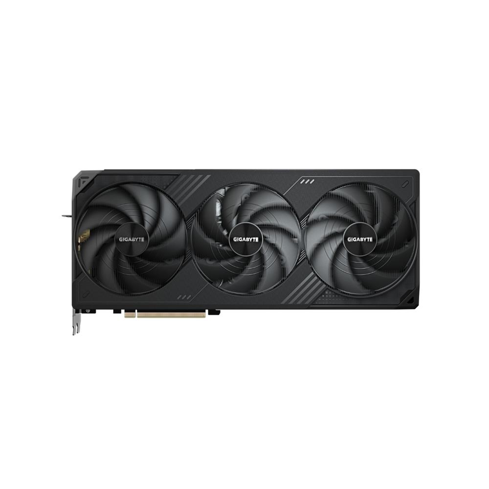 Placa de Vídeo Gigabyte GeForce RTX5090 WindForce OC, 32GB, 512-Bits, GDDR7, Ray Tracing, DLSS, HDMI, Displayport,Preto