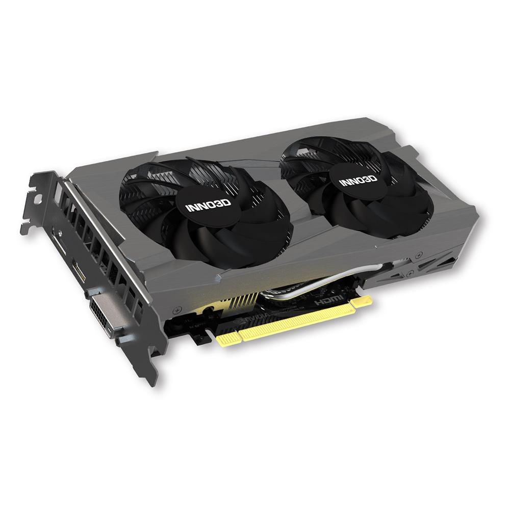 Placa de Vídeo INNO3D GeForce RTX 3050 Twin X2 OC, 8GB, GDDR6, 128-Bit, Preto