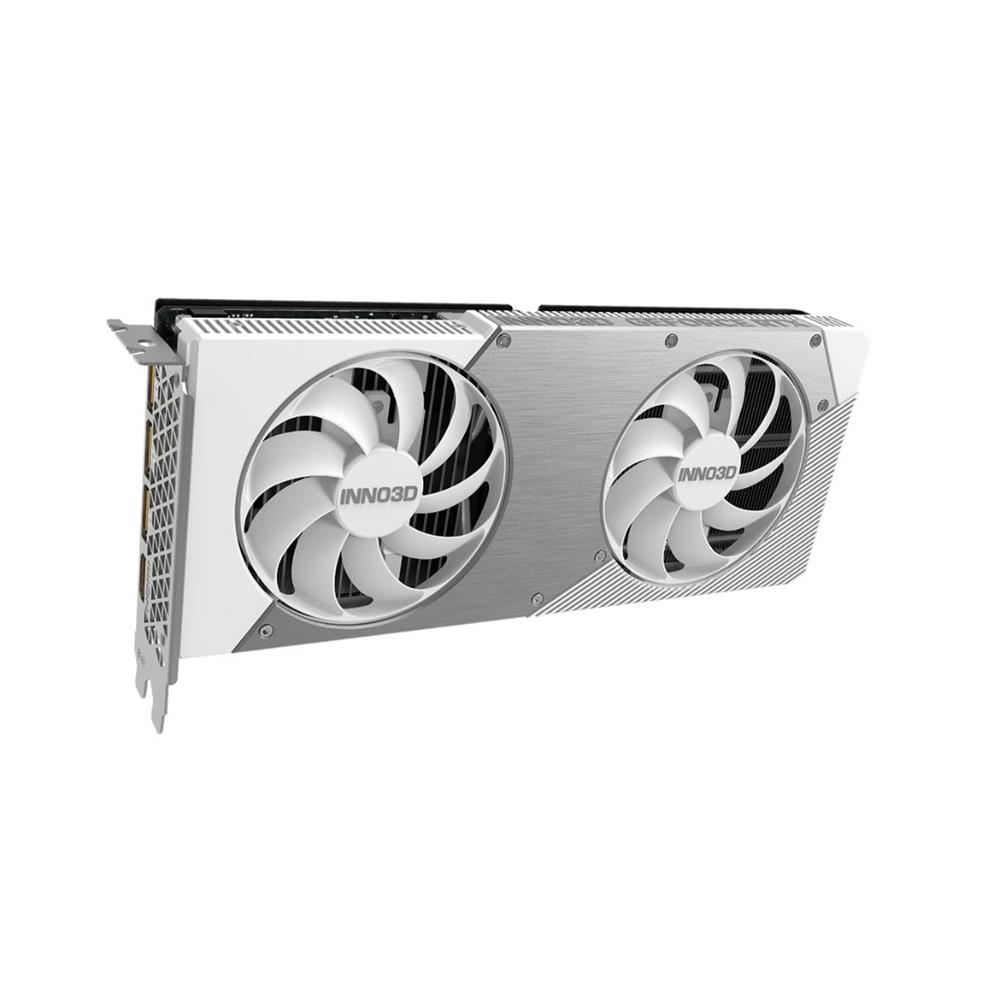 Placa de Vídeo INNO3D NVIDIA GeForce RTX 5060 TWIN X2 OC, 8GB, GDDR7, DLSS, Ray Tracing, Branco