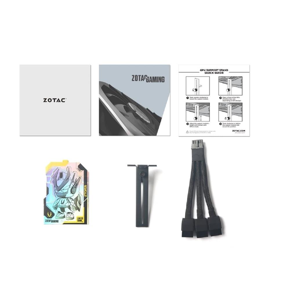 Placa de Vídeo Zotac GeForce RTX 4070 TI Super Solid OC, 16GB GDDR6X, 256-Bits, ZT-D40730RC-10P