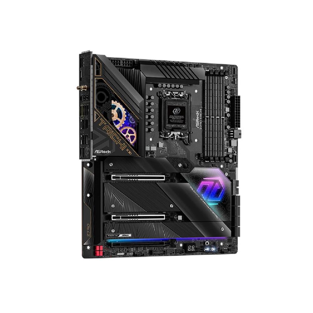 Placa Mãe ASRock Z790 Taichi, Wi-Fi, Chipset Z790, Intel LGA 1700, ATX, DDR5