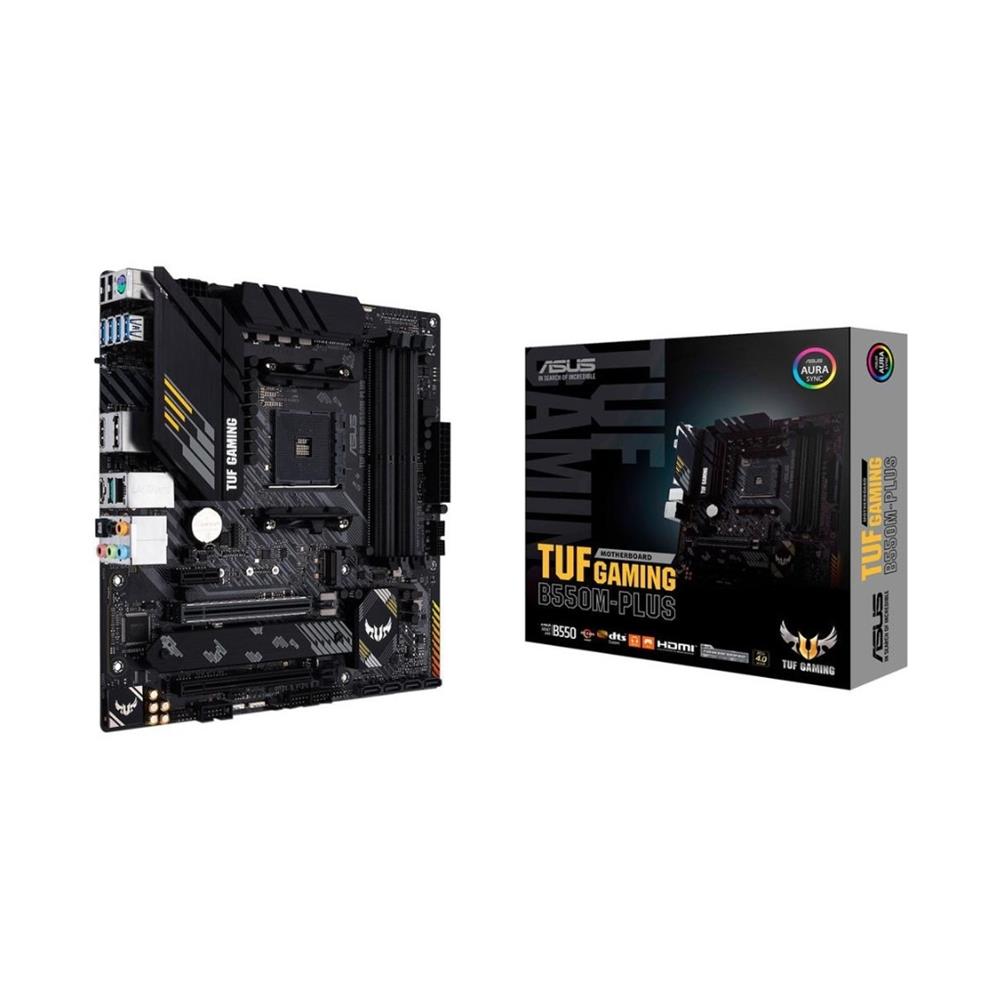 Placa Mãe Asus TUF Gaming B550M-Plus, Chipset B550, AMD AM4, mATX, DDR4