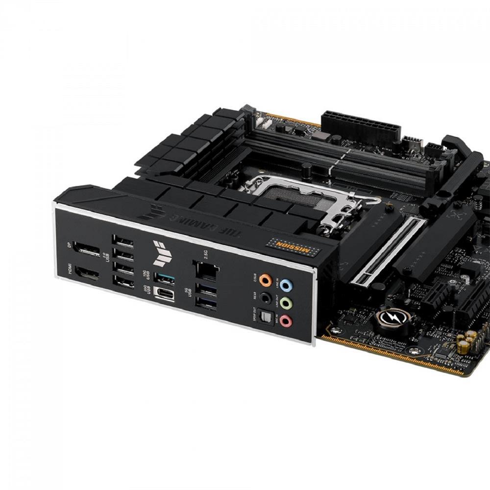 Placa Mãe Asus TUF Gaming B760M-PLUS II, Chipset B760, Intel LGA 1700, mATX, DDR5, 90MB1HD0-M0EAY0
