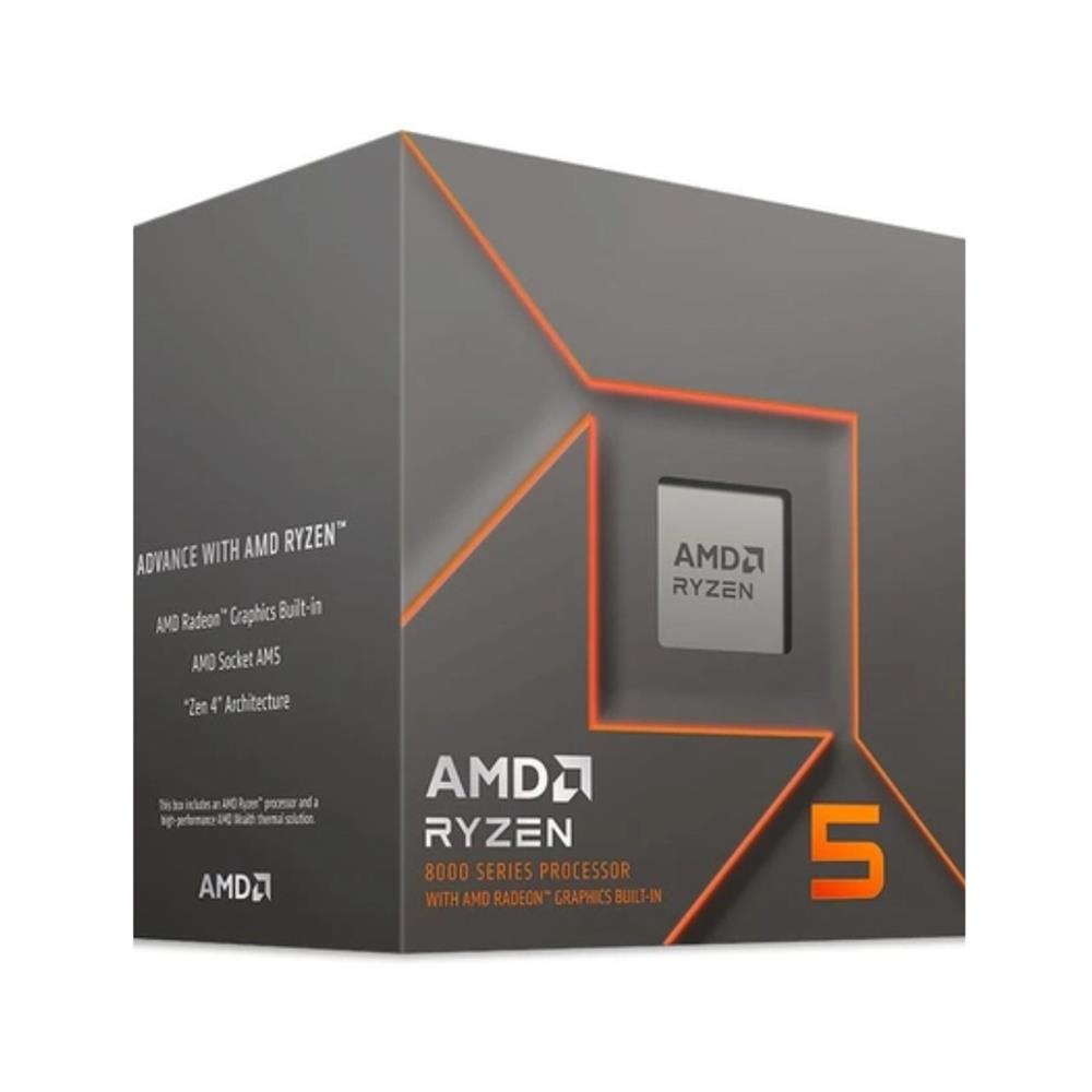 Processador AMD Ryzen 5 8600G, 4.3GHz (5.0GHz Turbo), 6-Core 12-Threads, Cache 22MB, AM5