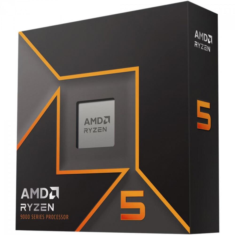 Processador AMD Ryzen 5 9600X, 3.9GHz (5.4GHz Turbo), 6-Cores 12-Threads, AM5, Sem Cooler