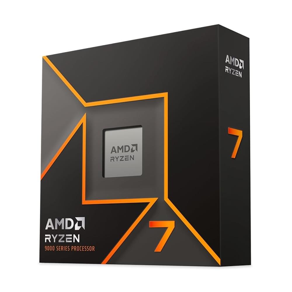 Processador AMD Ryzen 7 9700X, 3.8GHz (5.5GHz Turbo), 8-Cores 16-Threads, AM5, Sem Cooler