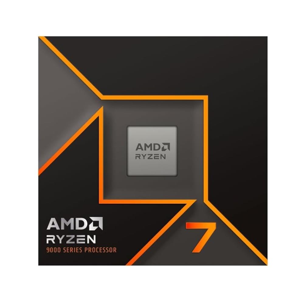 Processador AMD Ryzen 7 9700X, 3.8GHz (5.5GHz Turbo), 8-Cores 16-Threads, AM5, Sem Cooler
