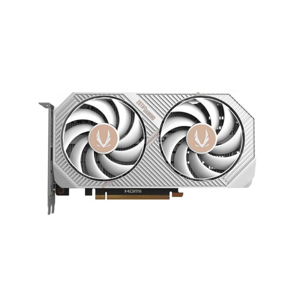 Placa de Vídeo ZOTAC Gaming GeForce RTX 5060 Twin Edge OC White Edition, 8 GB GDDR6, Branco