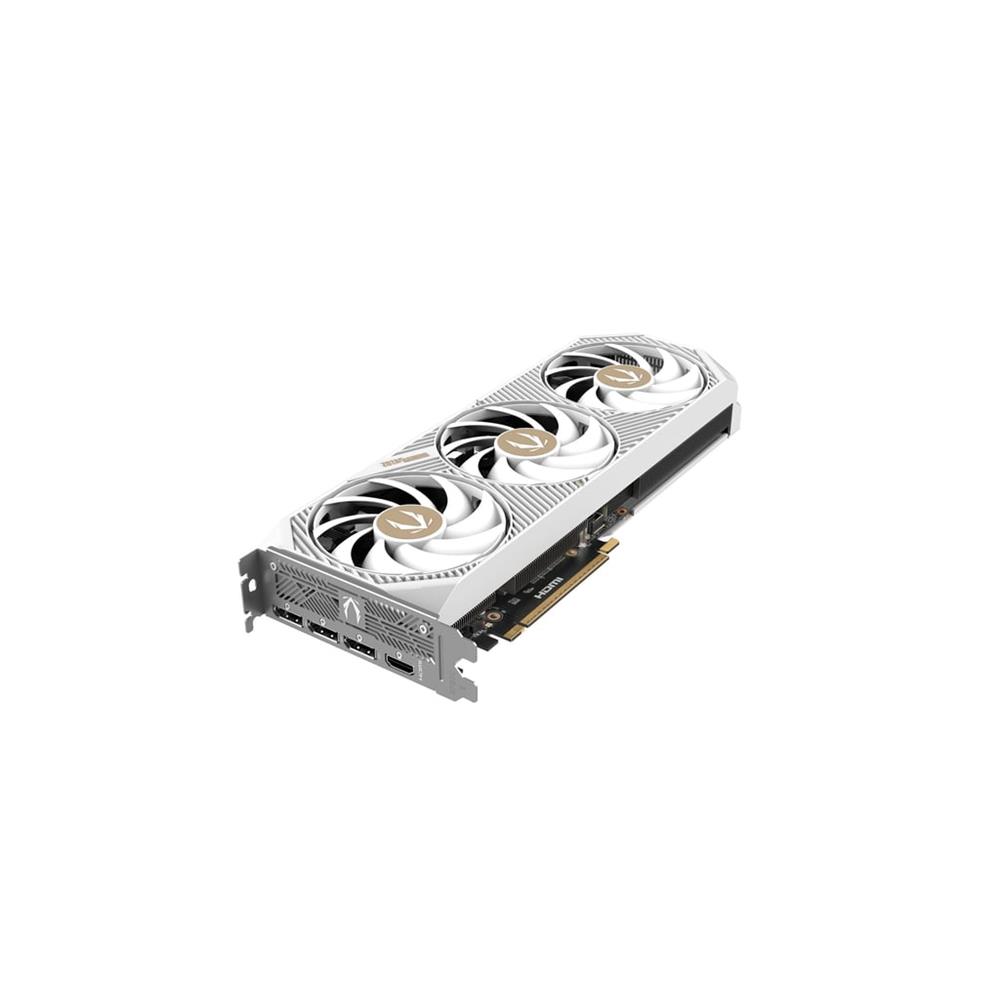 Placa De Vídeo Zotac Geforce RTX 5070 AMP 12GB GDDR7 Branco - ZT-B50700FQ-10P