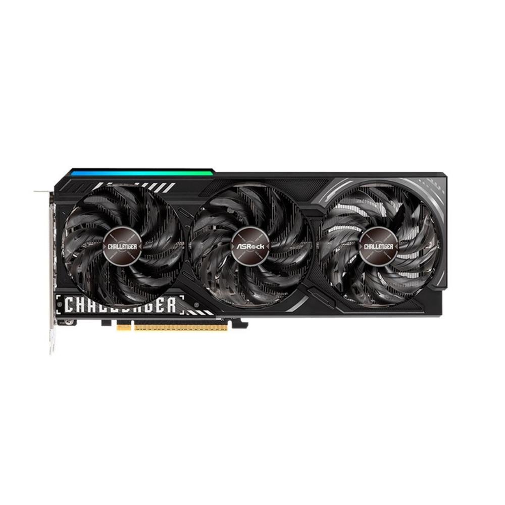 Placa de Video AsRock Radeon RX 9070 XT Challenger, 16GB, GDDR6, 256-bit, Preto