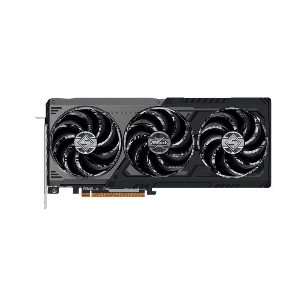 Placa de Vídeo RX9070XT SLD 16G AMD Radeon, 16GB, GDDR6, DirectX 12 Ultimate,256 Bit, Preto